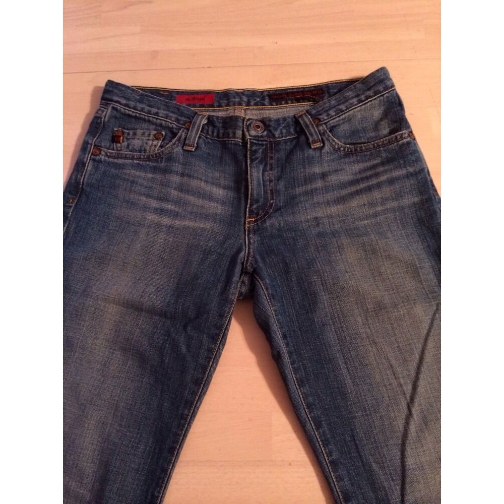 Adriano Goldschmied Women's Jeans The Angel Boot Cut Medium Wash Size 26 X 31